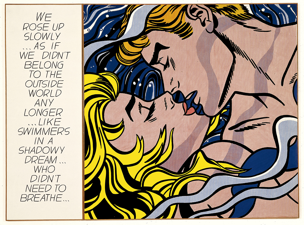 We Rose Up Slowly 1964 Roy Lichtenstein