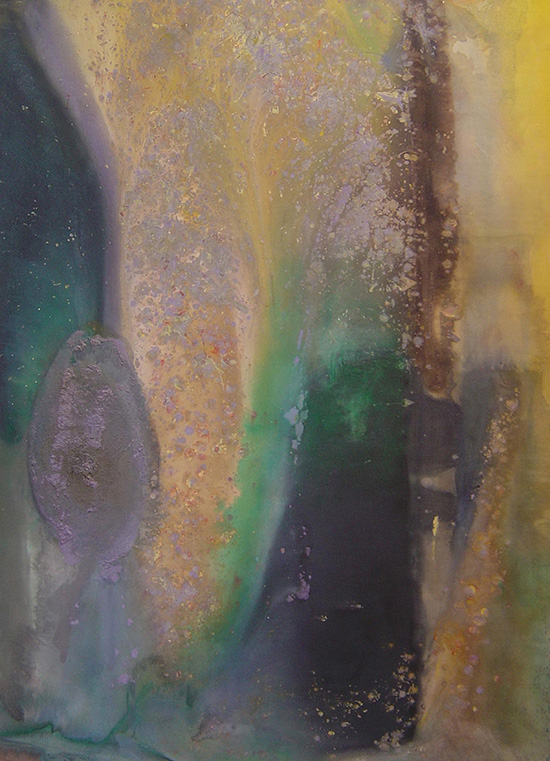 Ah Susan Whoosh, 1981, Frank Bowling