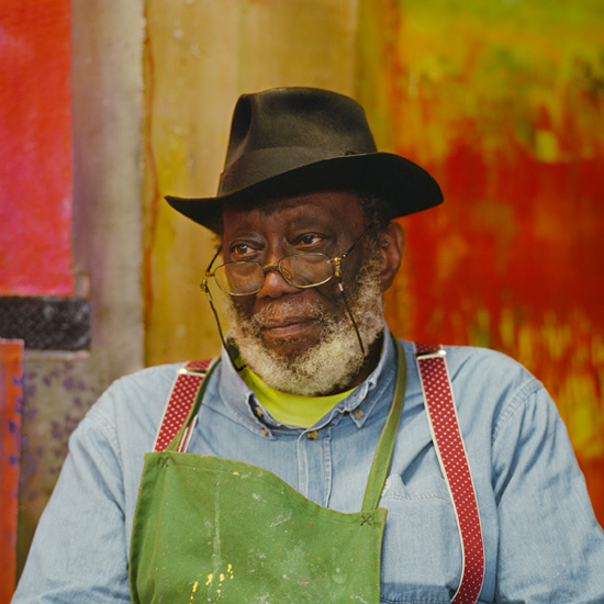 Frank Bowling, 2014, By Nicholas Sinclair