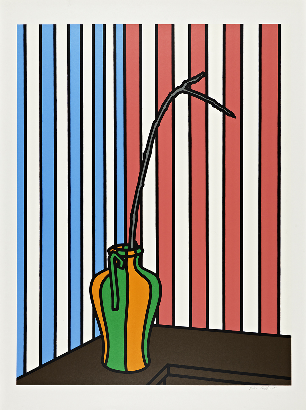 Fig Branch 1972 The Estate Of Patrick Caulfield All Rights Reserved DACS 2015 Image National Galleries Of Scotland