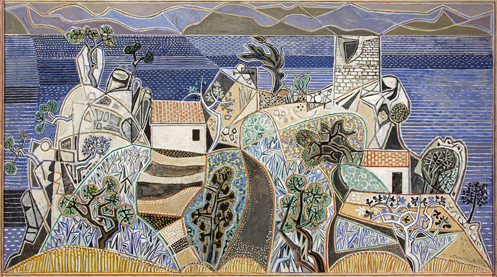 Landscape Hydra 1960 61 John Craxton