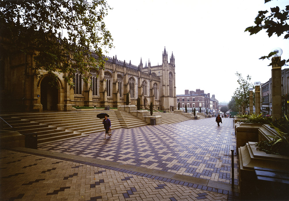 Wakefield Cathedral Precinct 1992 Tess Jaray