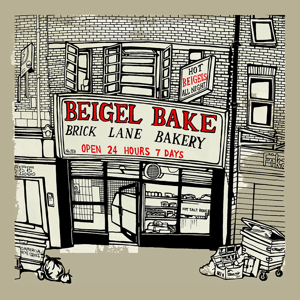 Jo Peel artwork Beigel Bake, 2011