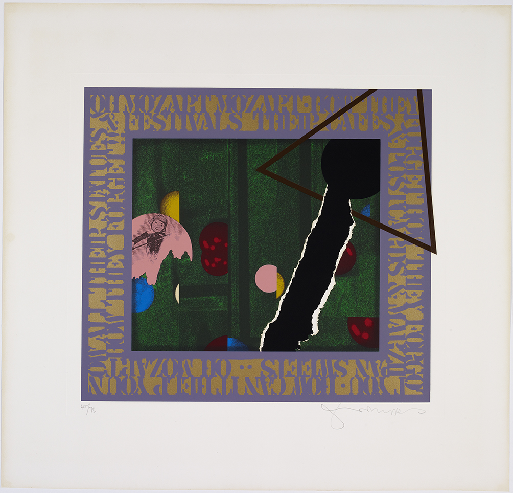 Tom Phillips artwork Six Composers (No 1), 1979-80